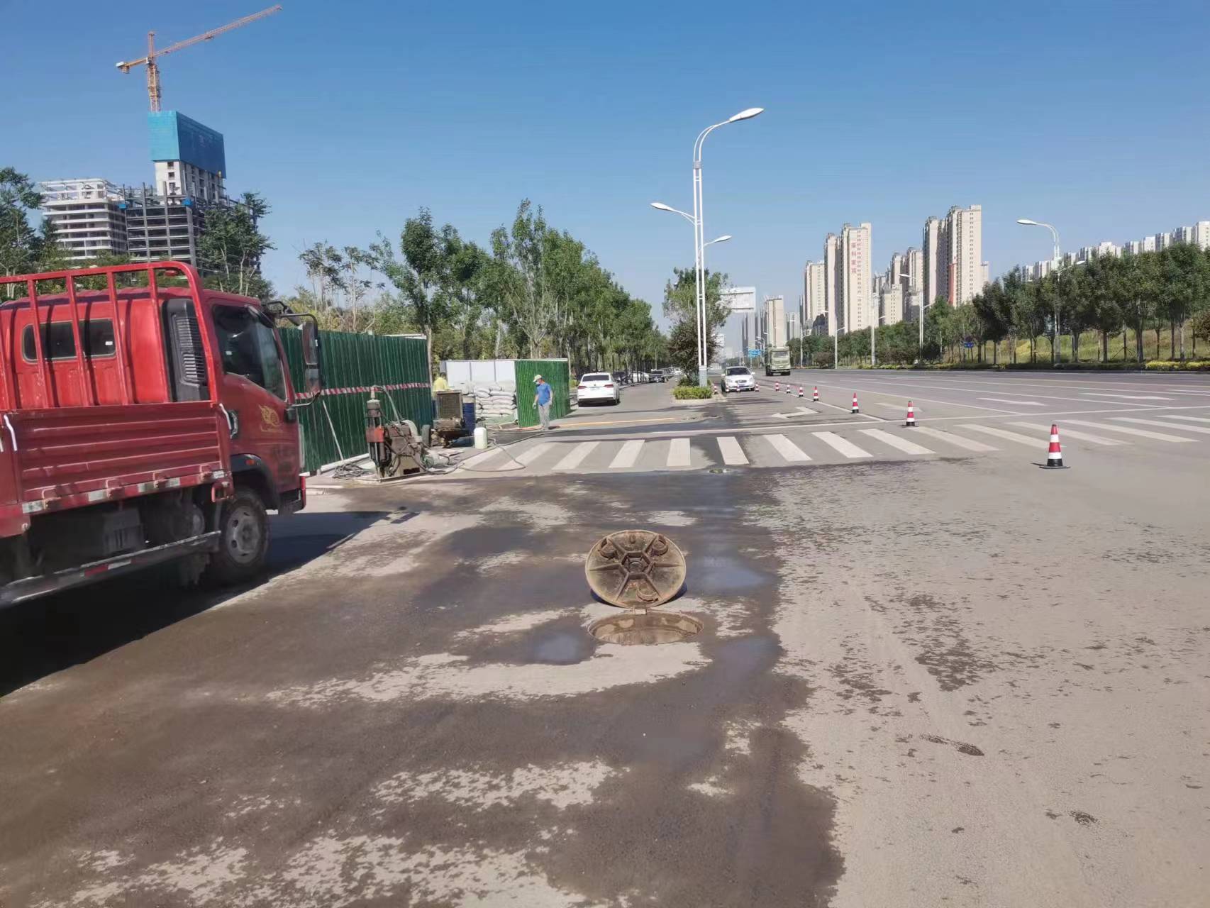 克什克腾路面地基沉降注浆